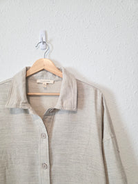 Grade & Gather Oversized Boxy Shirt Jacket (M/L)