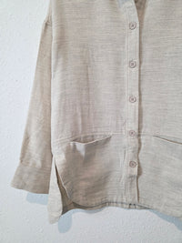 Grade & Gather Oversized Boxy Shirt Jacket (M/L)