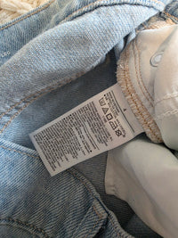 Light Wash Baggy Wide Leg Jeans (4)