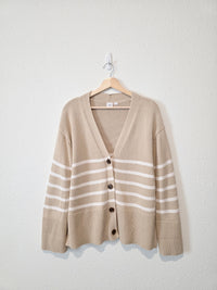 Gap Cotton Striped Cardigan (S)