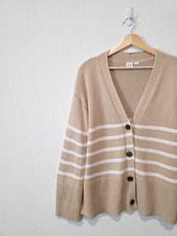 Gap Cotton Striped Cardigan (S)