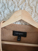 Banana Republic Camel Cotton Blend Sweater (L)