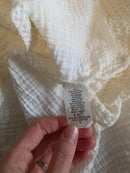 Altar'd State Gauze Puff Sleeve Top (S)