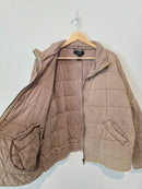 Quilted Cotton Zip Up Jacket (L)