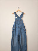 Baggy Wide Leg Denim Overalls (10)