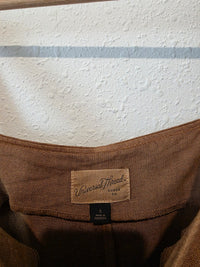 Linen Wide Leg Jumpsuit Overalls (S)