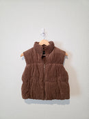 Brown Corduroy Vest (M)