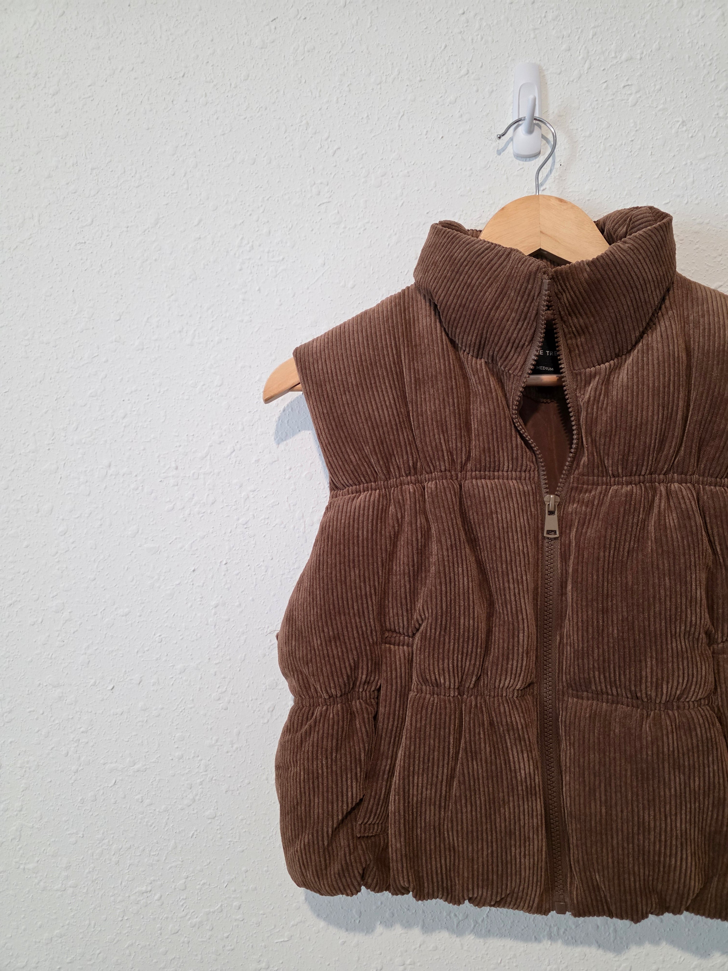 Brown Corduroy Vest (M)