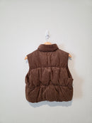 Brown Corduroy Vest (M)
