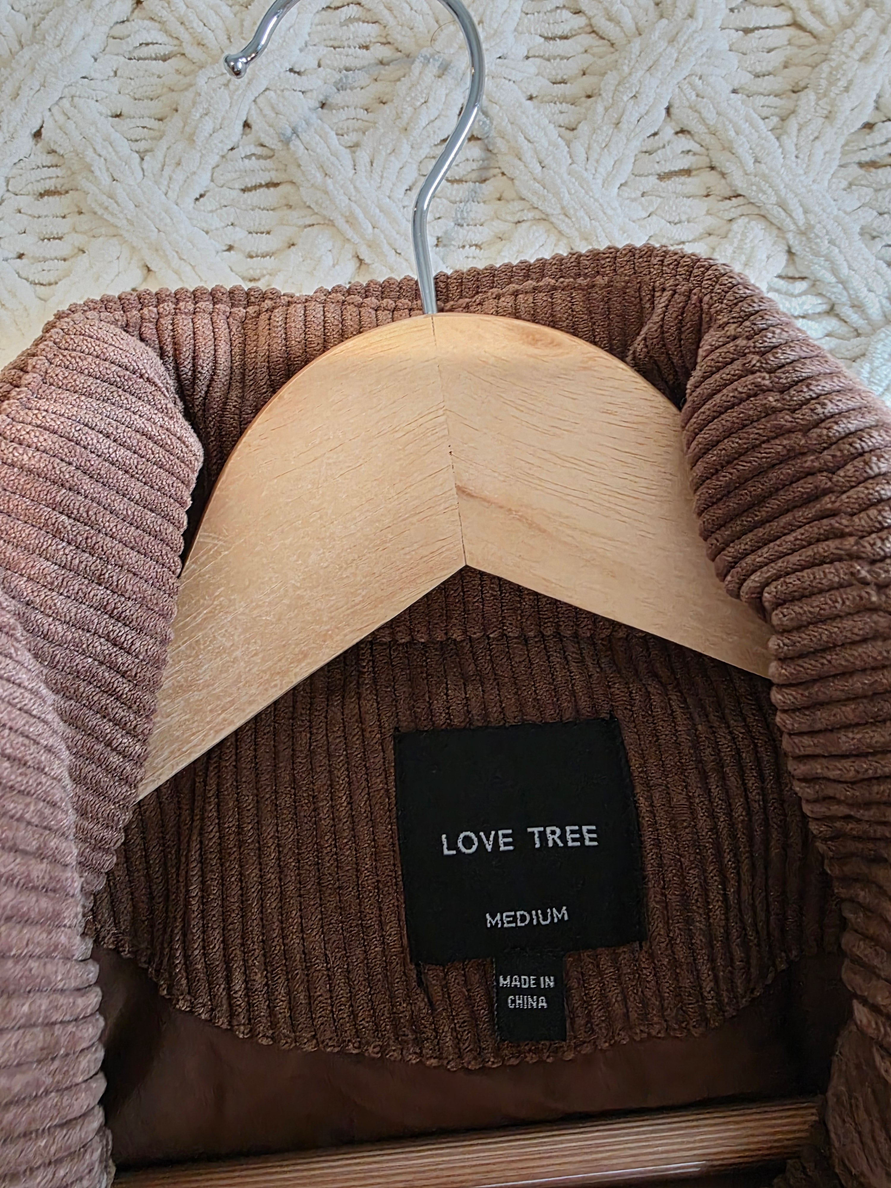 Brown Corduroy Vest (M)