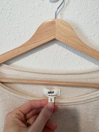 Aerie Oat Ruffle Sweatshirt (XL)