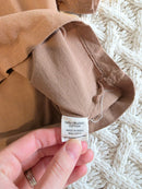 Brown Crop Crewneck Tee (L)