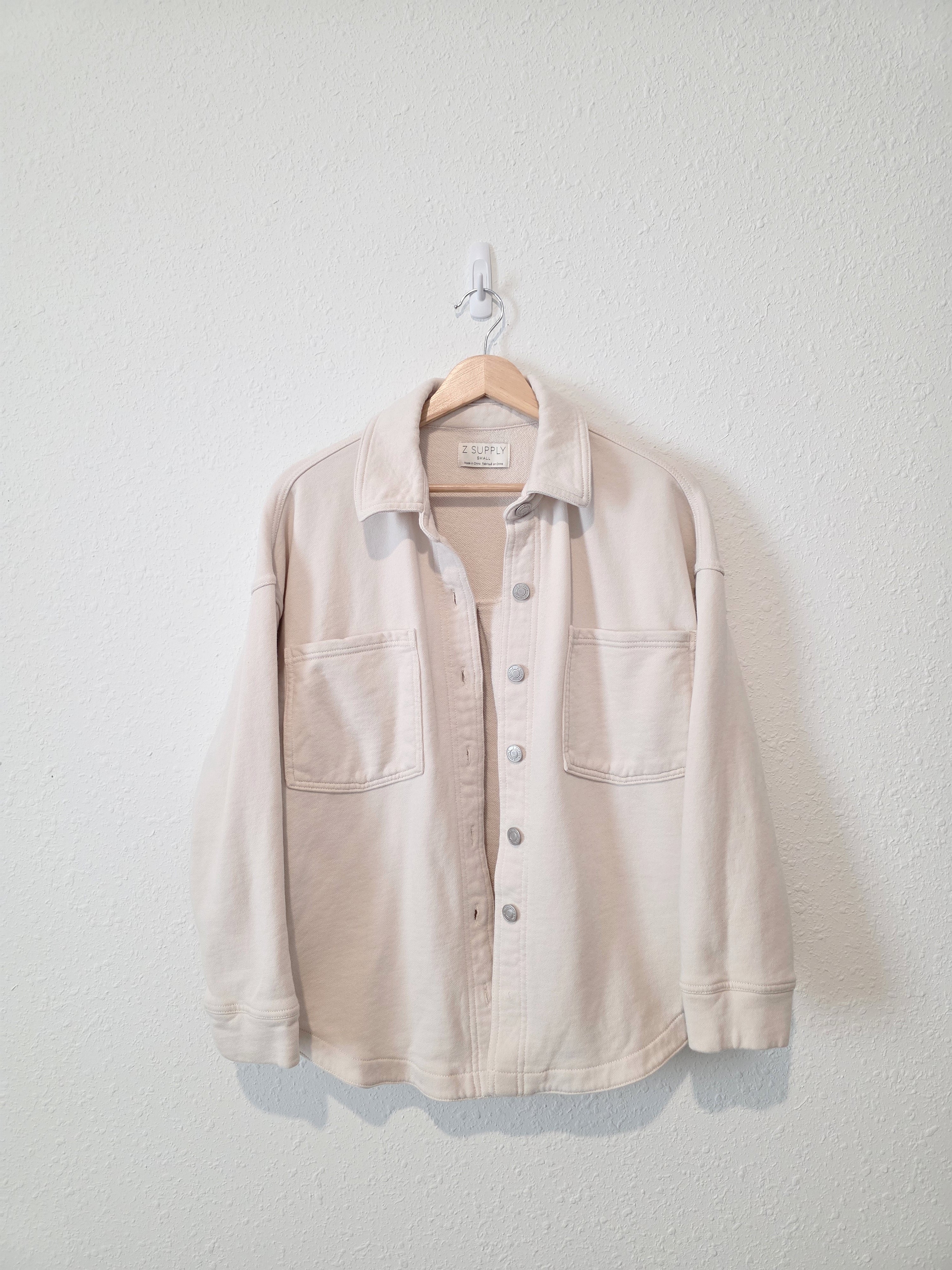 Z Supply Cotton Shirt Jacket (S)