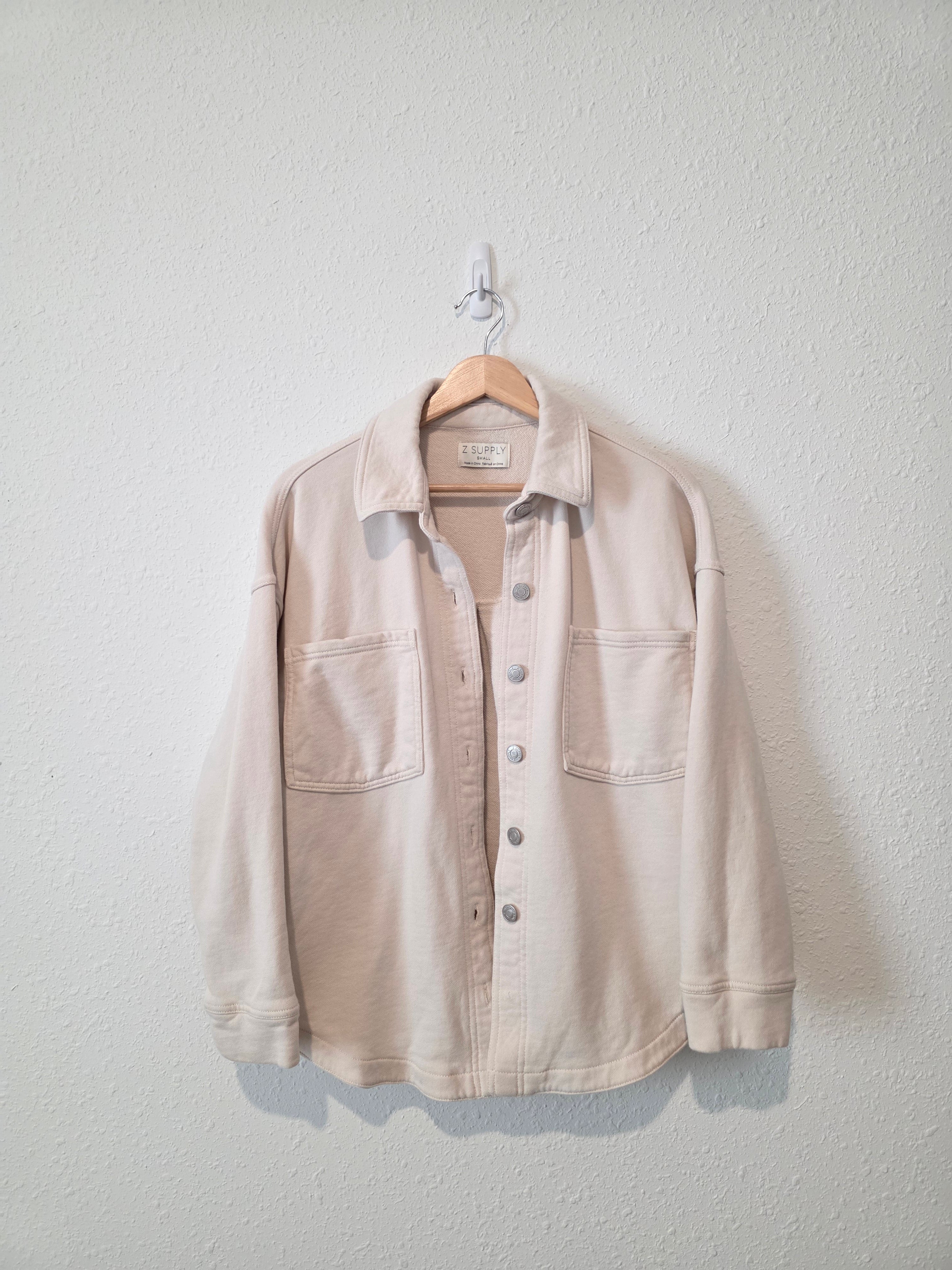 Z Supply Cotton Shirt Jacket (S)