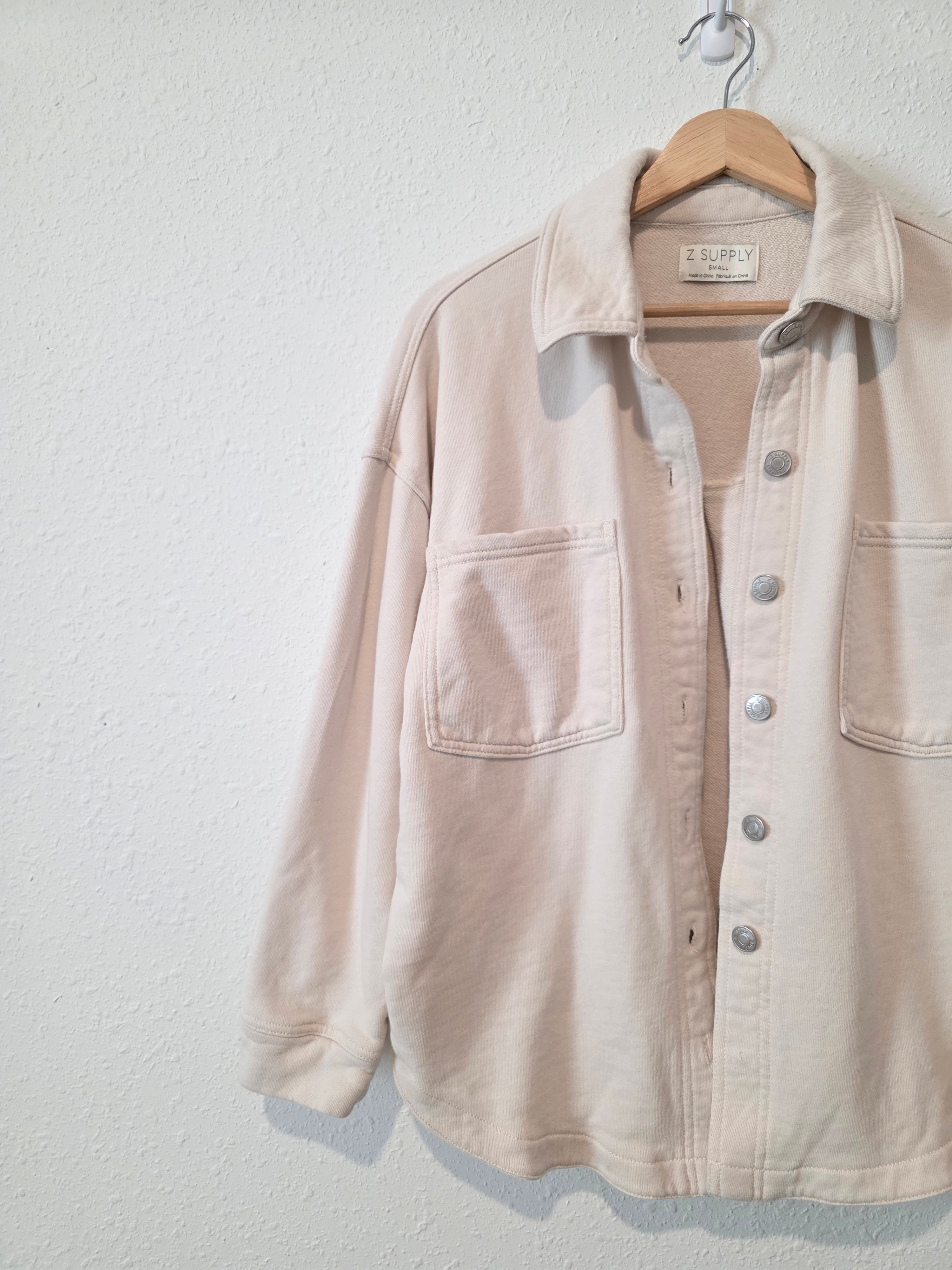 Z Supply Cotton Shirt Jacket (S)
