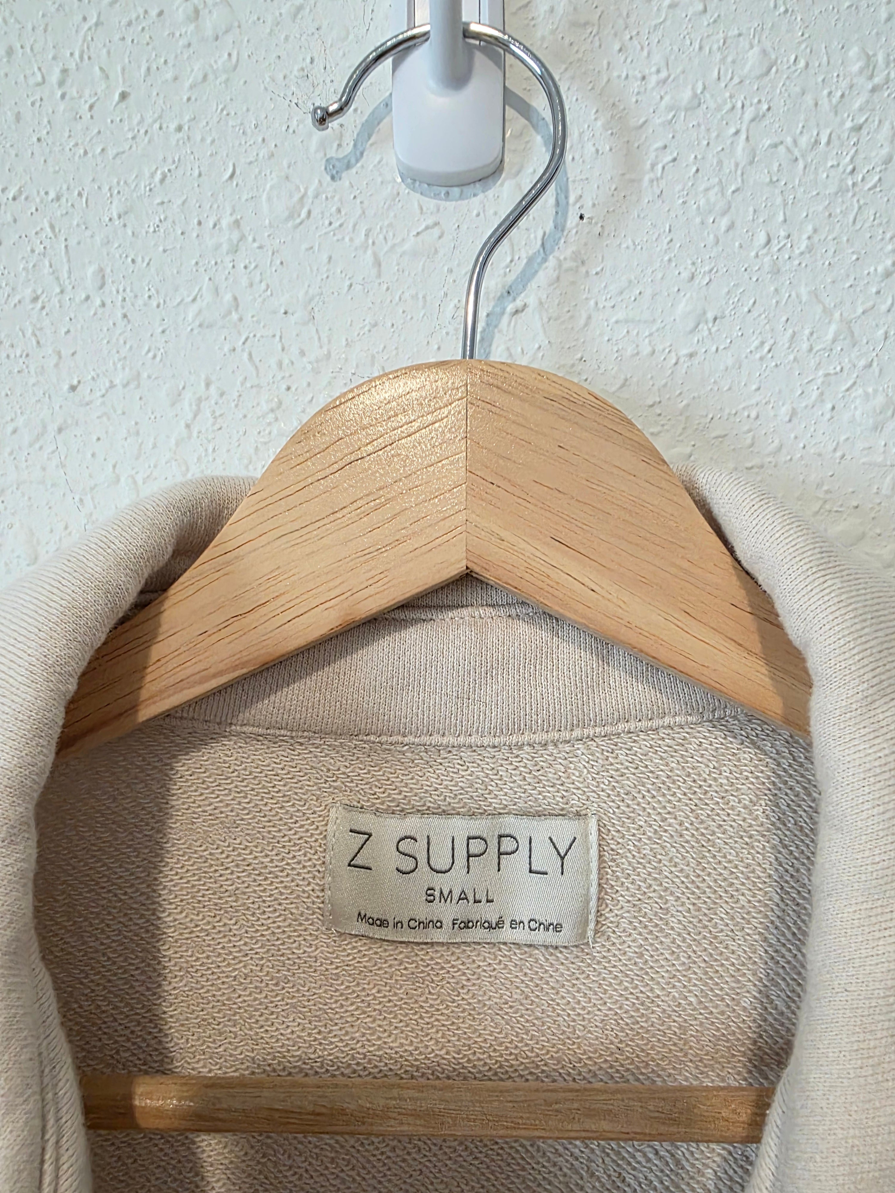 Z Supply Cotton Shirt Jacket (S)