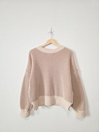 Oversized Cozy Chenille Sweater (S)