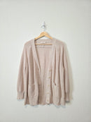 Neuflora Neutral Cardigan Sweater (L)