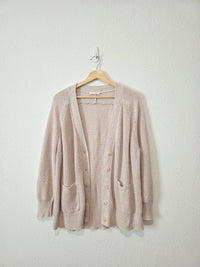 Neuflora Neutral Cardigan Sweater (L)