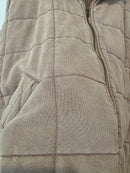 Quilted Cotton Zip Up Jacket (L)