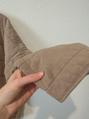 Quilted Cotton Zip Up Jacket (L)