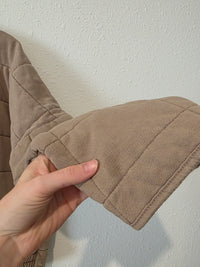 Quilted Cotton Zip Up Jacket (L)
