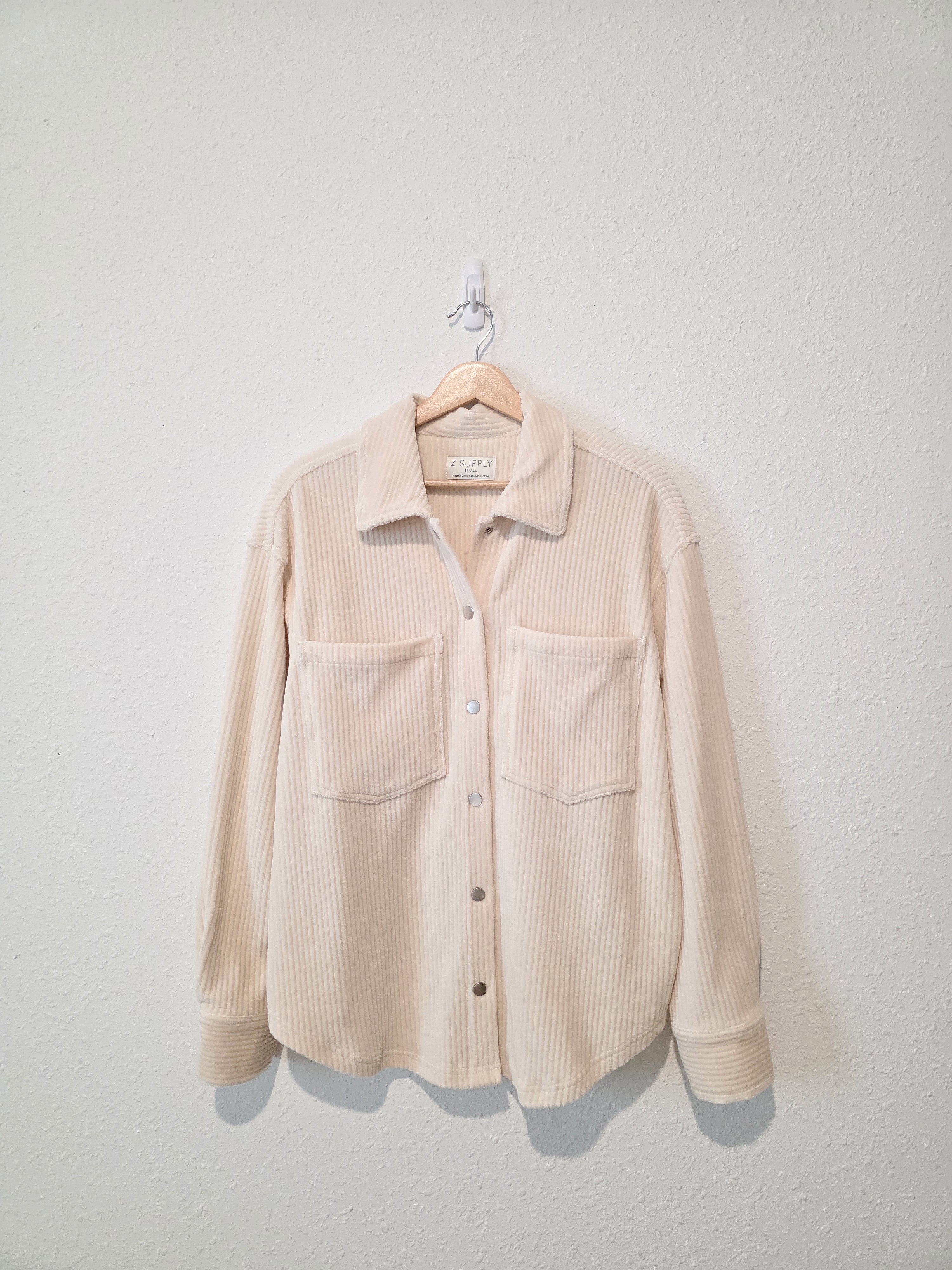 Z Supply Oversized Corduroy Shirt Jacket (S)