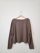 Gap Taupe Organic Cotton Tee (XL)