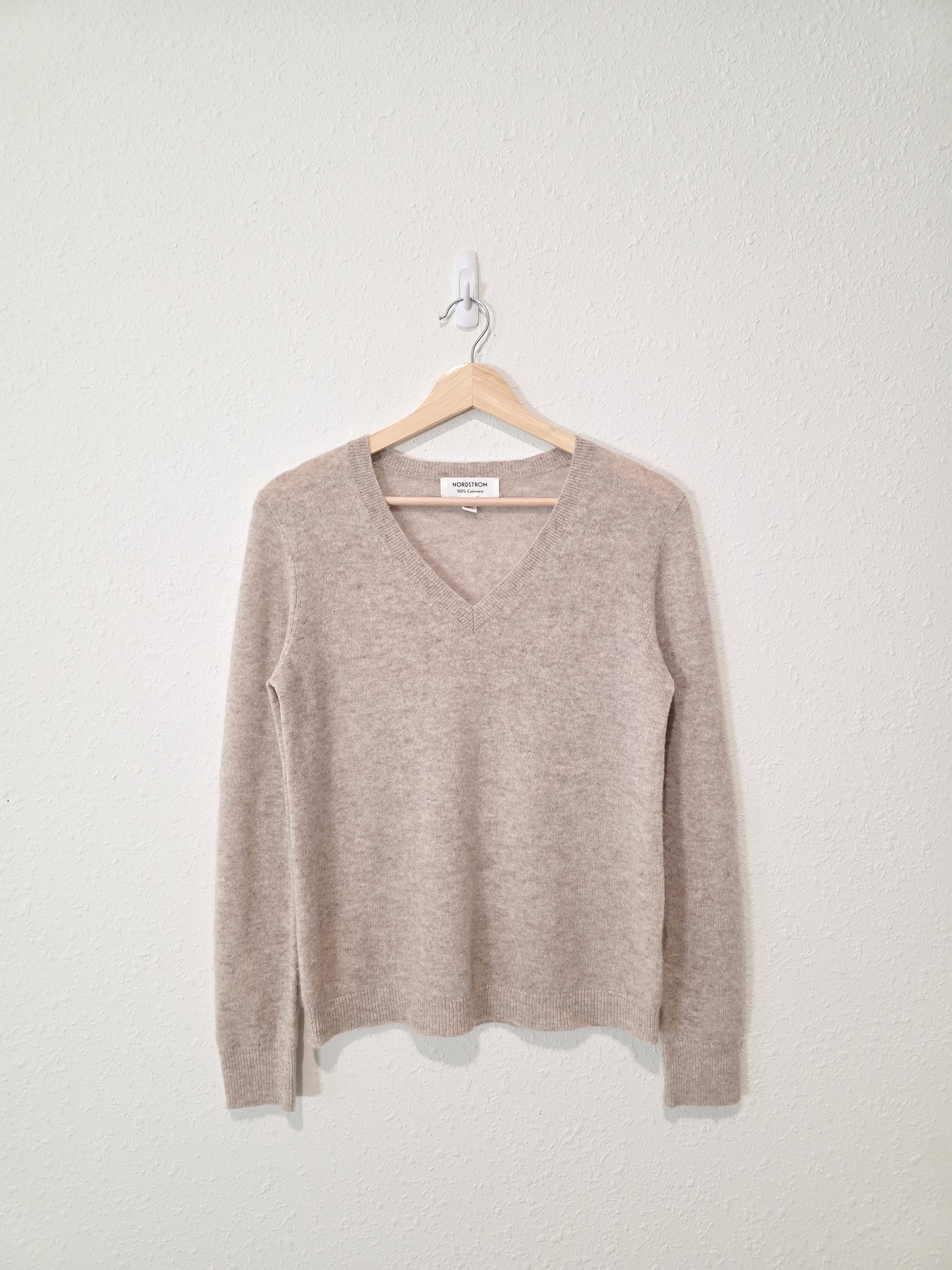 Cashmere V Neck Sweater (S)