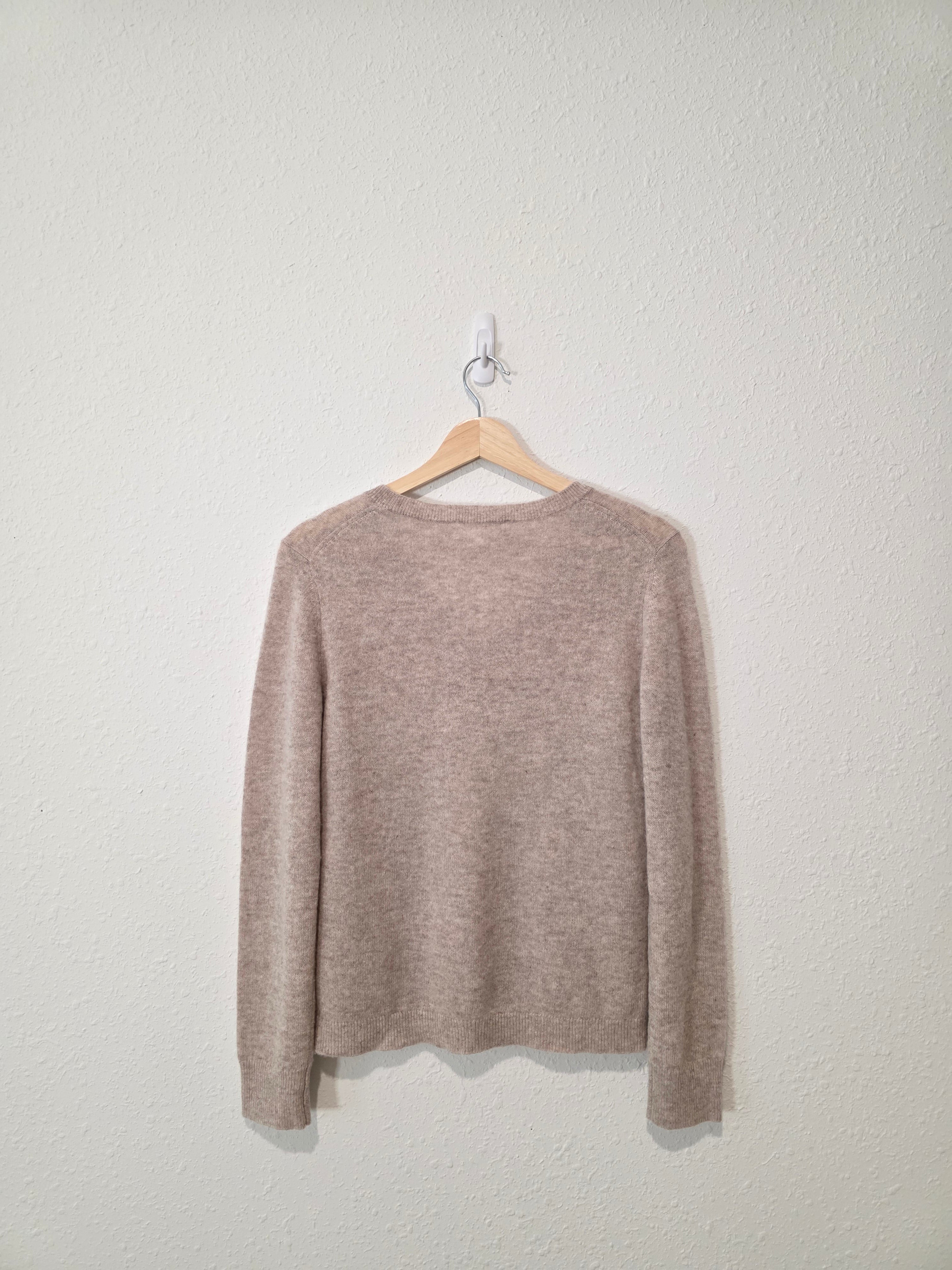 Cashmere V Neck Sweater (S)