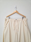Gap Ecru Horseshoe Easy Jeans (XL)