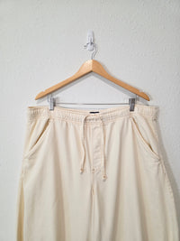 Gap Ecru Horseshoe Easy Jeans (XL)