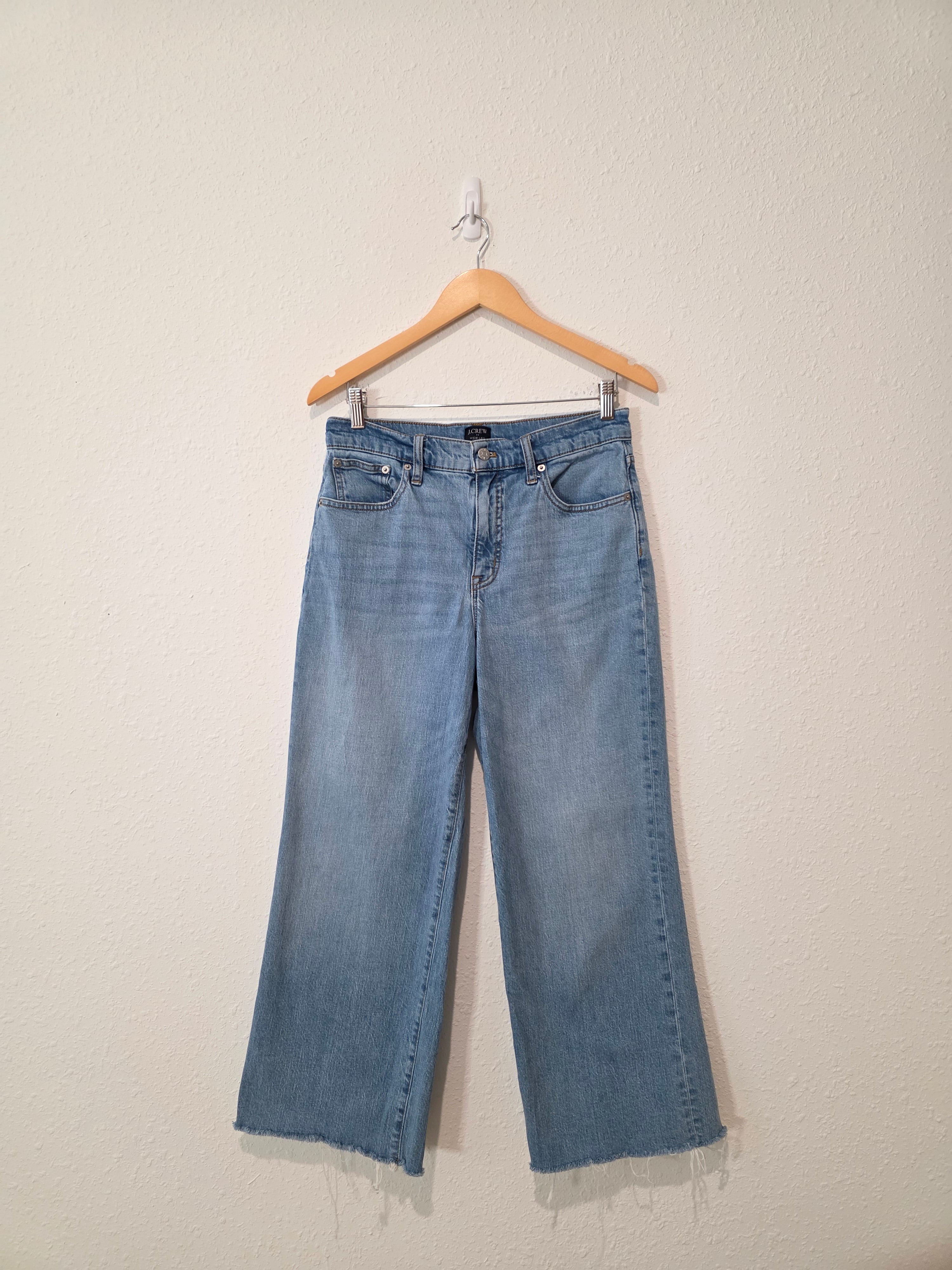 J.Crew Wide Leg Crop Jeans (29)