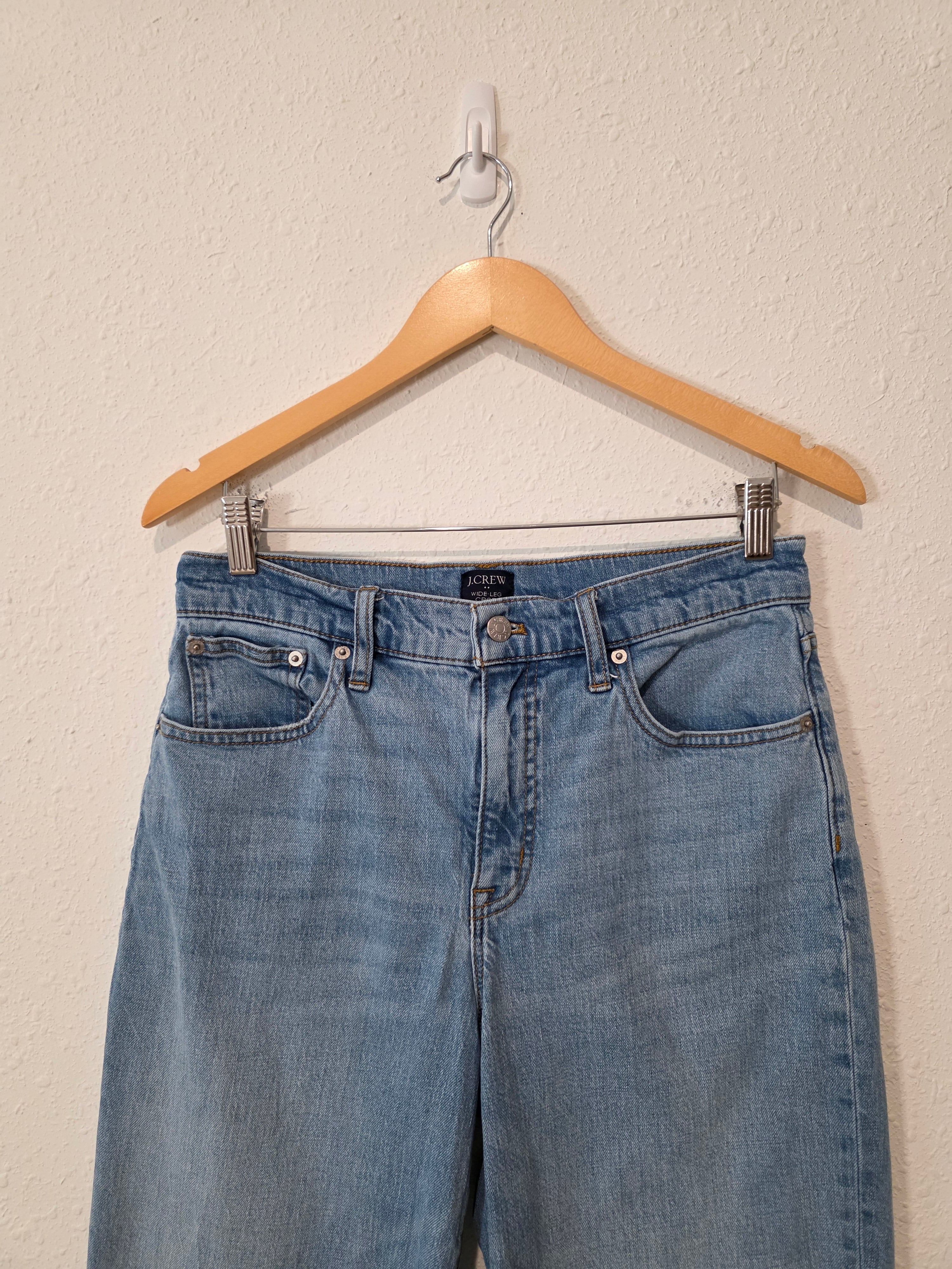 J.Crew Wide Leg Crop Jeans (29)