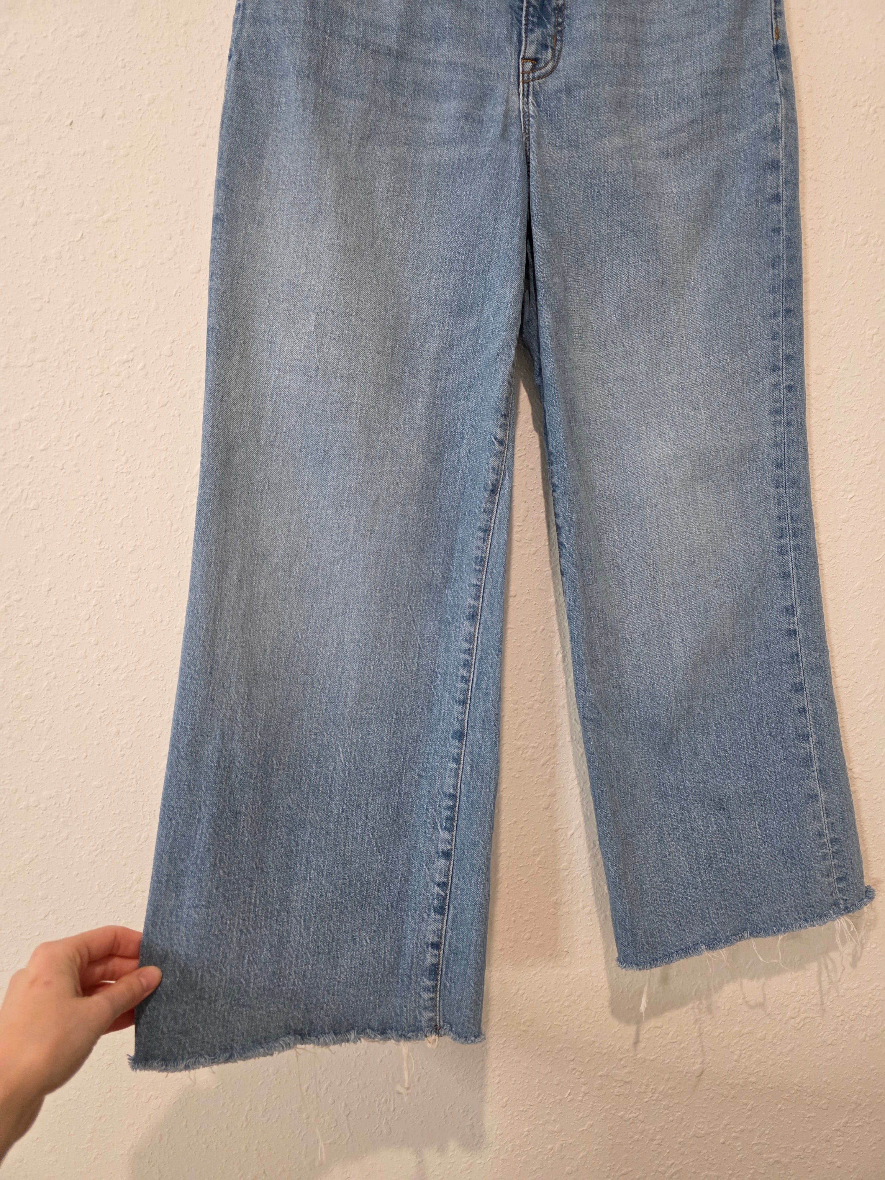 J.Crew Wide Leg Crop Jeans (29)