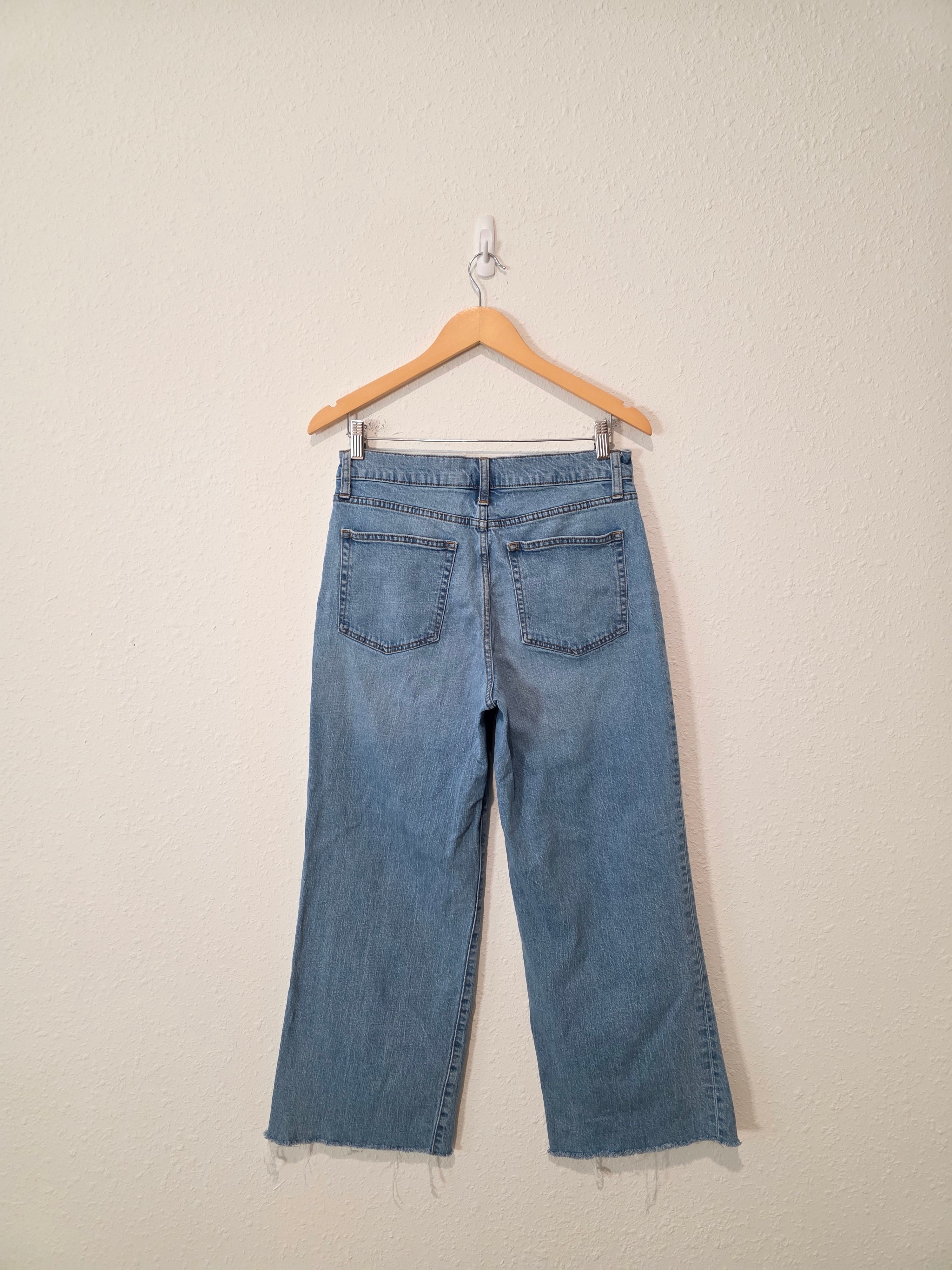 J.Crew Wide Leg Crop Jeans (29)