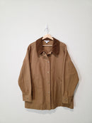 Brown Corduroy Collar Barn Jacket (XL)