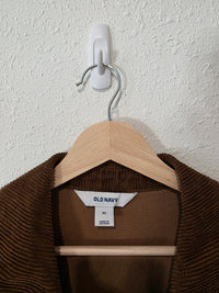 Brown Corduroy Collar Barn Jacket (XL)