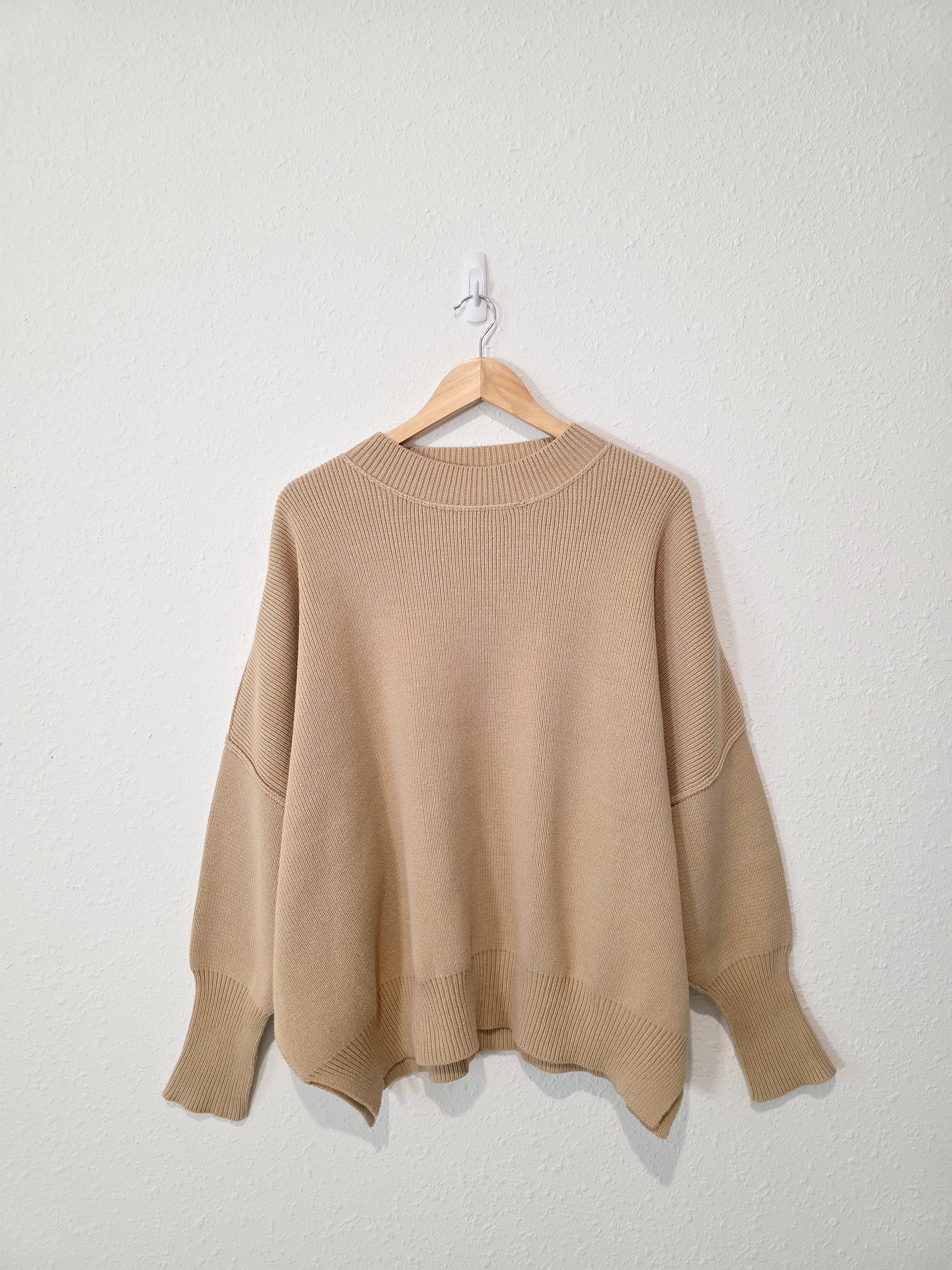 Vici Oversized Ribbed Sweater (S)