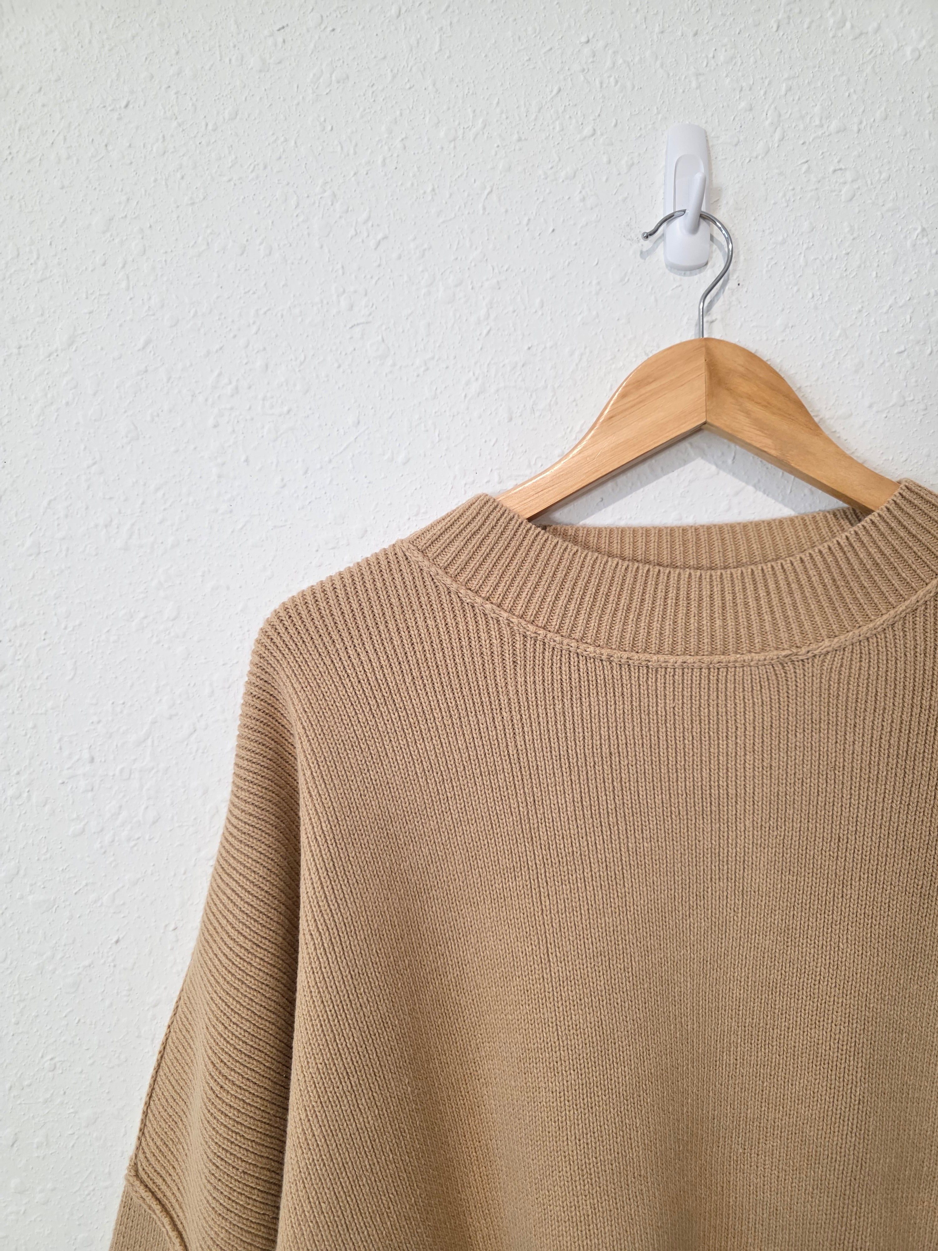 Vici Oversized Ribbed Sweater (S)