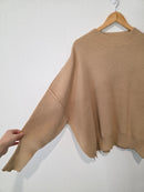 Vici Oversized Ribbed Sweater (S)