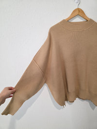 Vici Oversized Ribbed Sweater (S)