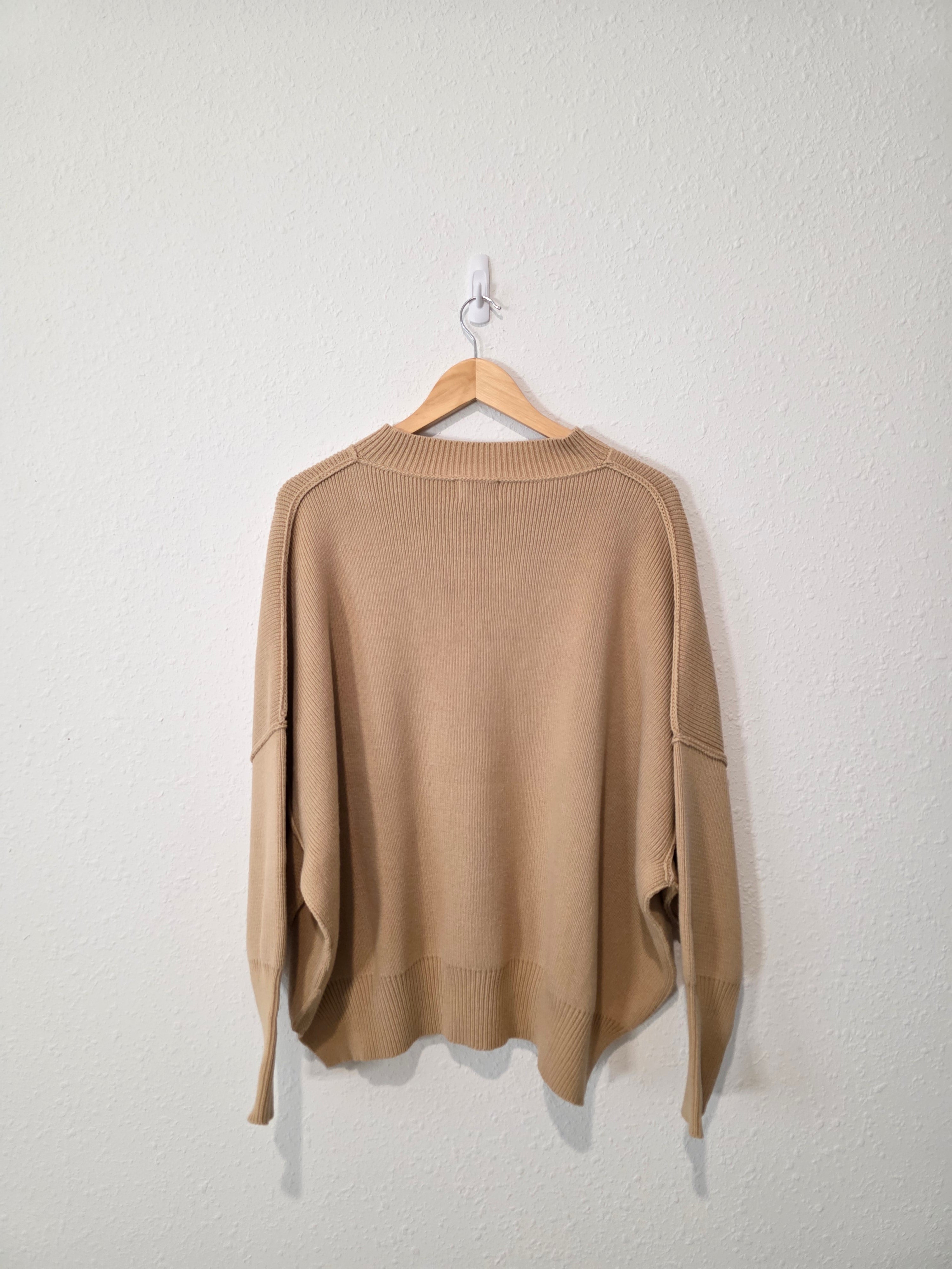 Vici Oversized Ribbed Sweater (S)