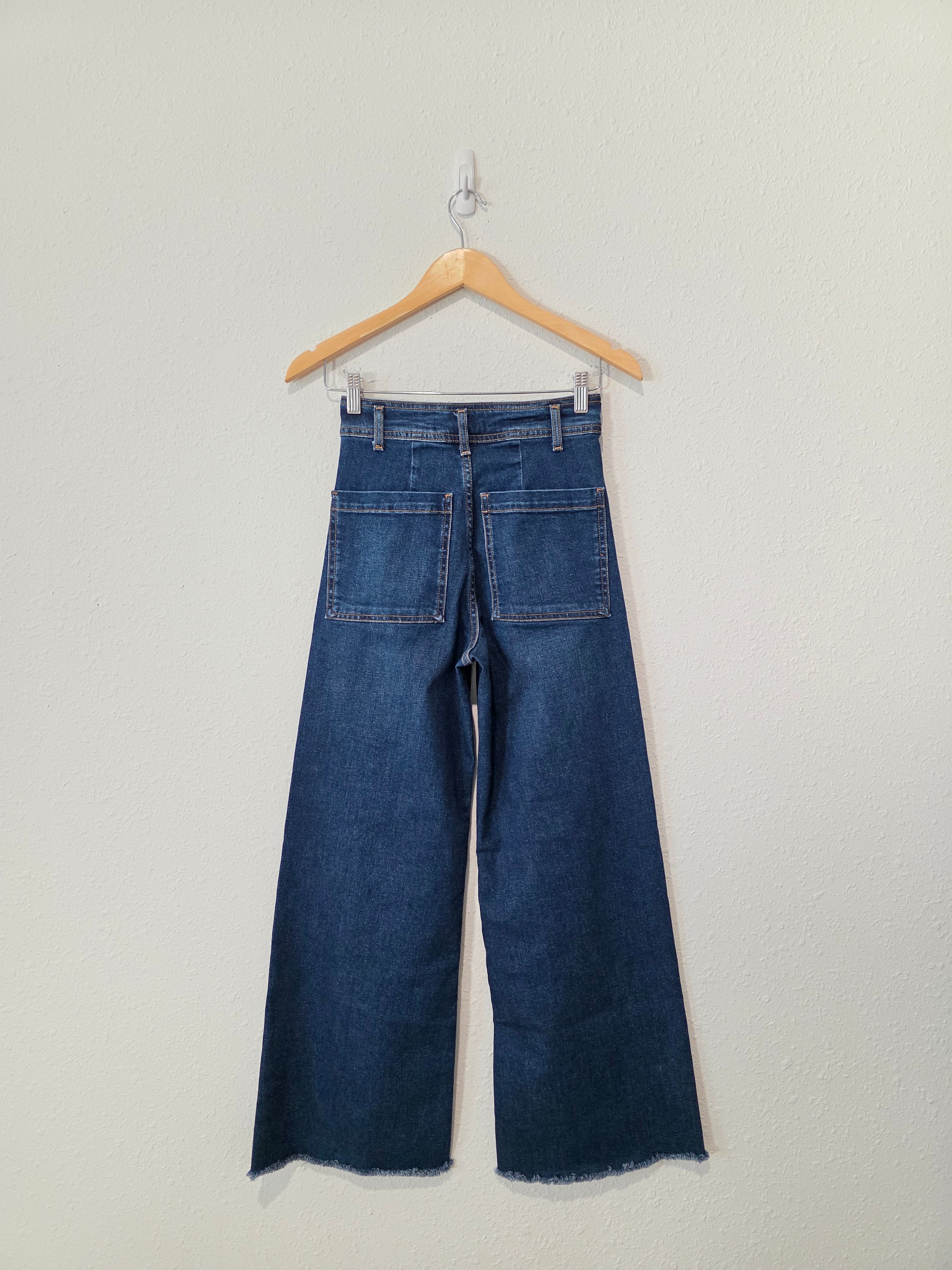 Zara Wide Leg Jeans (2)