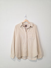 Corduroy Cotton Button Up (XL)