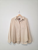 Corduroy Cotton Button Up (XL)