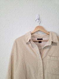 Corduroy Cotton Button Up (XL)