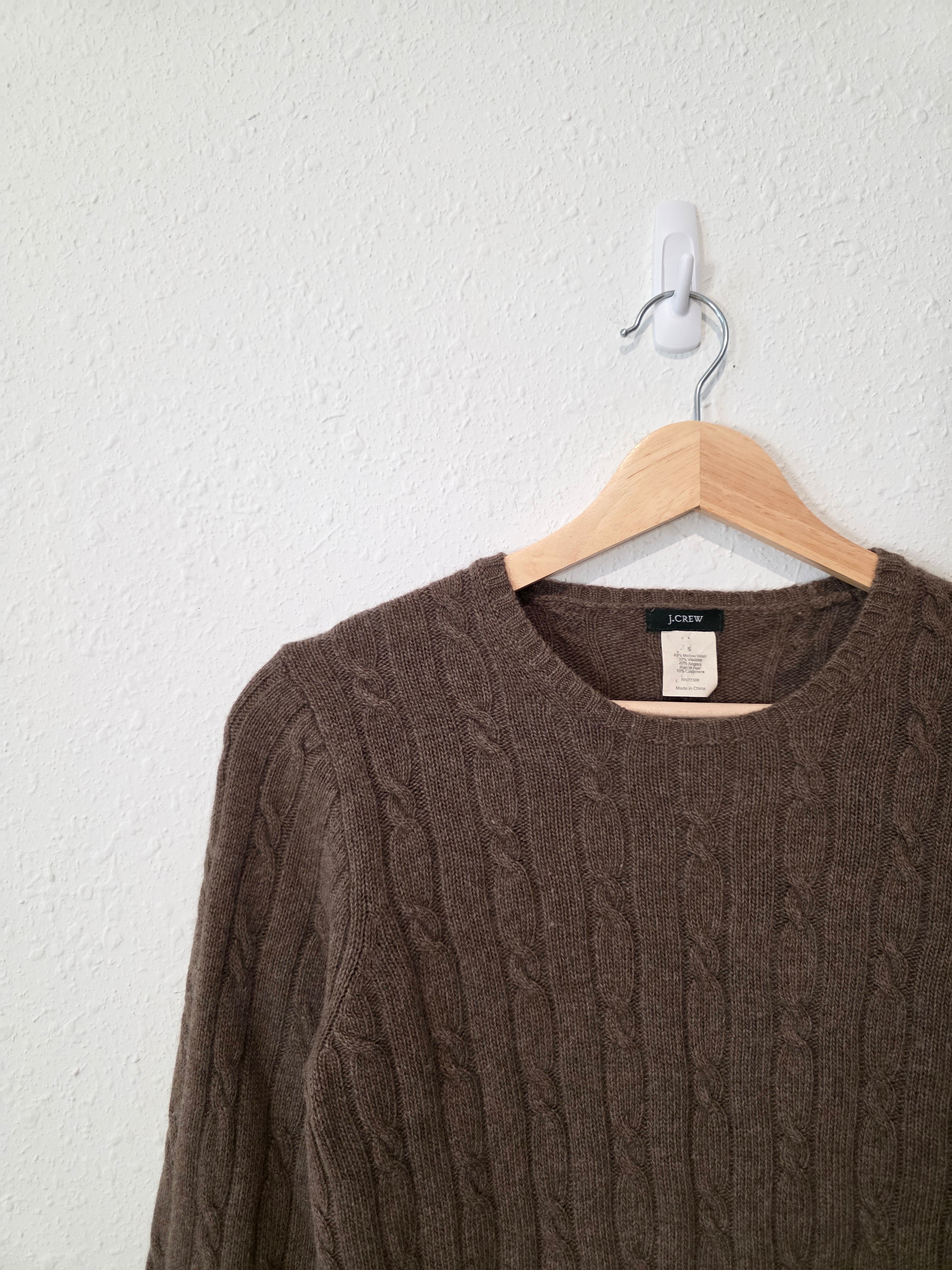 Vintage J.Crew Wool Cashmere Blend Sweater (S)