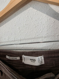 Mango Brown Wide Leg Jeans (6)
