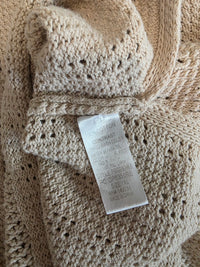 Neutral Textured Cotton Sweater (1X)